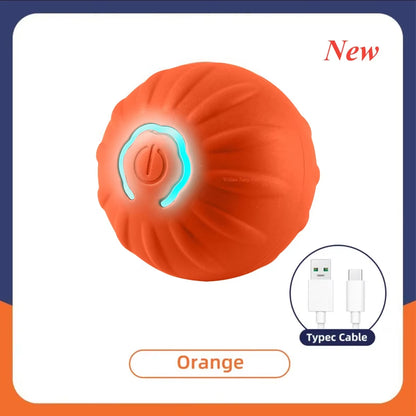 Dog Smarts Bouncing Ball Automatic Rolling Cats Ball Toy Interactive Dog Toys Pet Training Dog Interactive Toys for Dogs Home